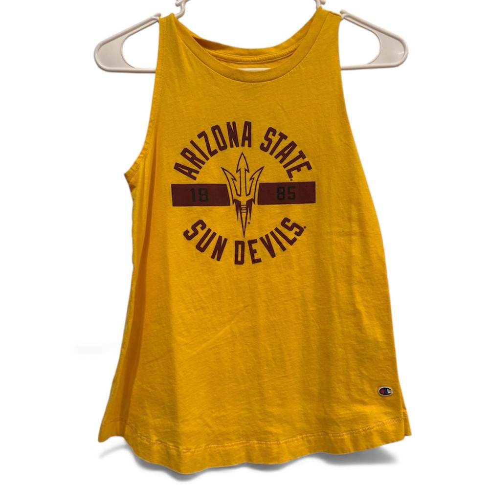 Champion Arizona State Sun Devils Gold Tank Top, Women’s XS